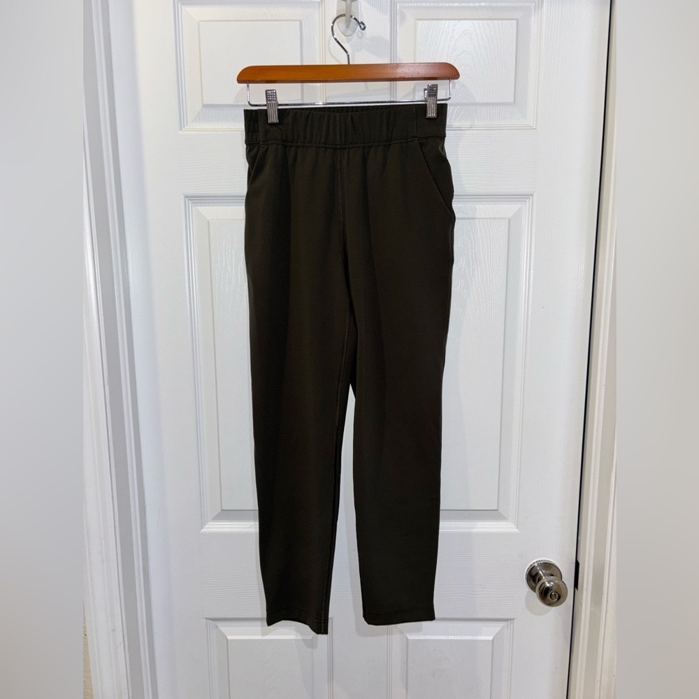 ARITIZIA BABATON Pants Women XS Green Dexter Joggers Soft Stretch Pull On - Picture 2 of 11